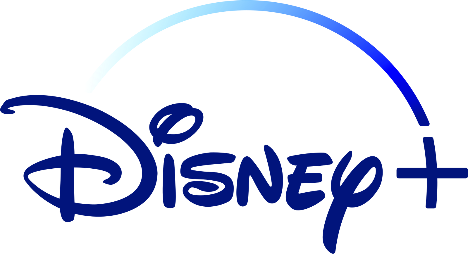 Disney Plus logo for streaming entertainment